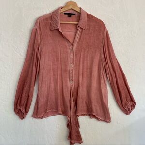 Marc New York Blouse Size M Long Sleeve